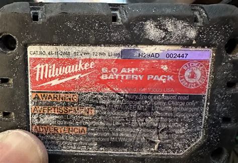 do milwaukee batteries have a lifetime warranty